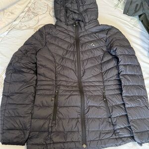 Women's Black Puffer Jacket